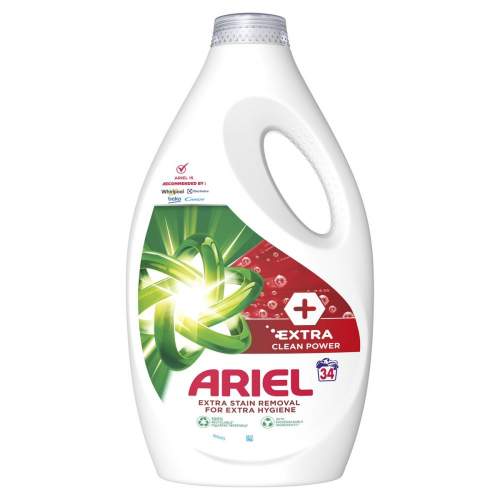 ARIEL +Extra Clean Power Tekutý prací gel 34 praní