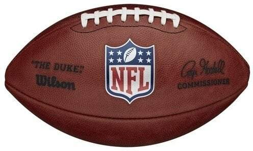 WILSON NEW NFL DUKE OFFICIAL GAME BALL WTF1100IDBRS 9