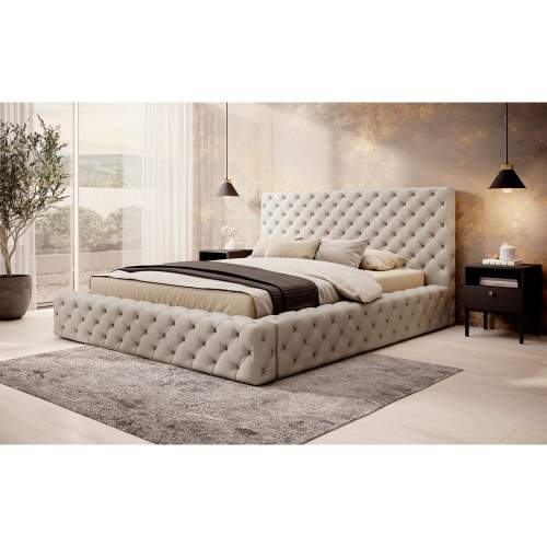 Manželská postel PRINCCE | 160 x 200 cm Barva: Softis 33