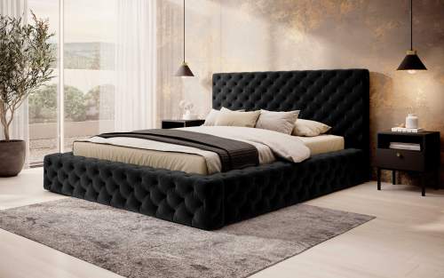 Manželská postel PRINCCE | 140 x 200 cm Barva: Lukso 10