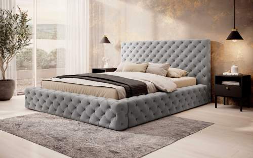Manželská postel PRINCCE | 180 x 200 cm Barva: Sola 04