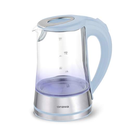 Orava Varná konvice 1,7 L sklo VK-4017 BL