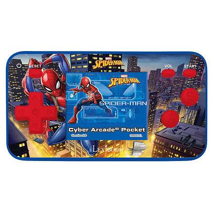 Lexibook Kapesní herní konzole Spider-Man 1,8" 150 her