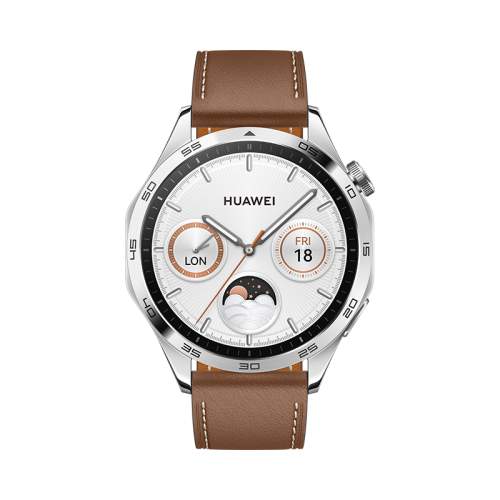 Huawei Watch GT 4 46 mm Hnědá kůže