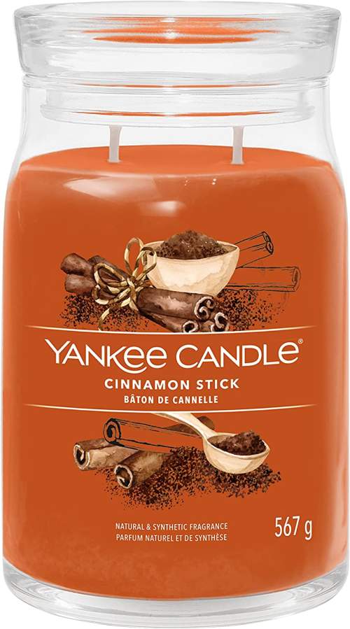 Yankee Candle Signature Cinnamon Stick vonná svíčka 567 g