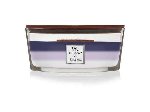 WoodWick - Trilogy Evening Luxe svíčka loď, 453.6 g