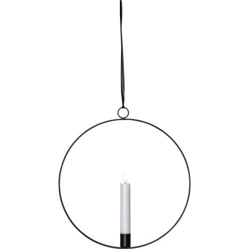 Star trading Dekorační LED osvětlení "Flamme Ring" na zavěšení, P.28 cm, 1x LED