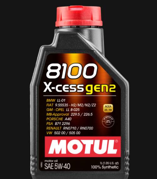 Motul 8100 X-CESS GEN2 5W-40 60L