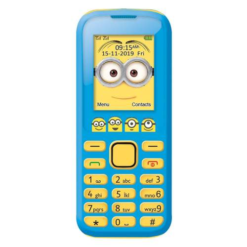 Lexibook Dětský mobilní telefon s designem Mimoni Dual SIM