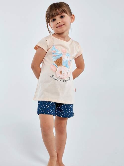 Cornette Pyjamas Kids Girl 787/99 Delicious 98-128 peach