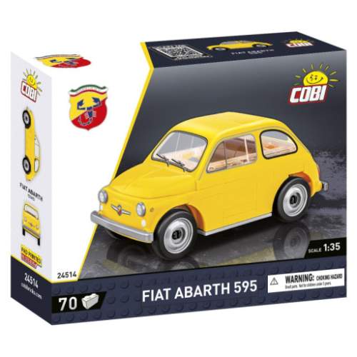 Cobi 24514 Fiat Abarth 595 1:35 70 kostek