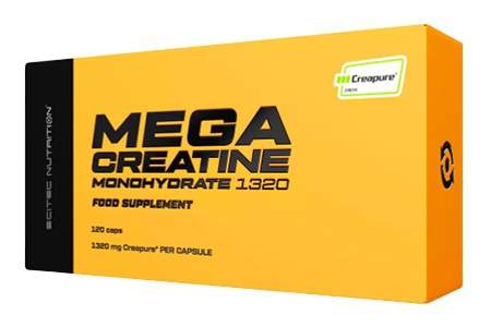 Scitec Nutrition Mega Creatine Monohydrate 1320 120 kapslí