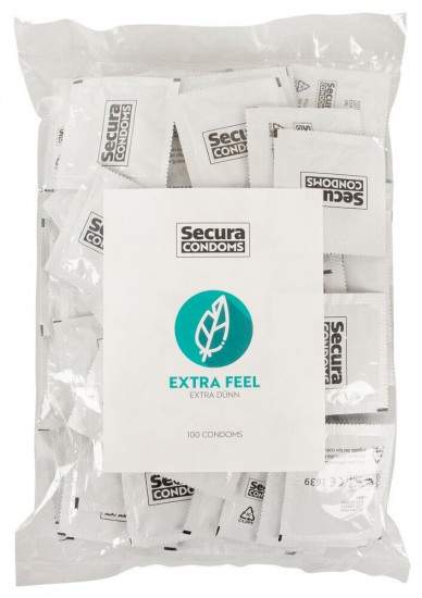 Secura Extra Feel – ultra tenké kondomy (100 ks)