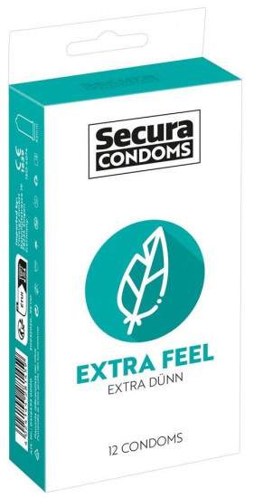 Secura Extra Feel – ultra tenké kondomy (12 ks)