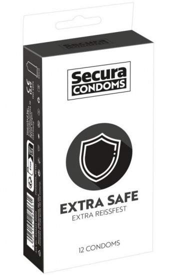Secura Extra Safe – zesílené kondomy (12 ks)