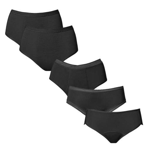 5PACK Menstruační kalhotky Love Luna MIX (LOVE209) XXL