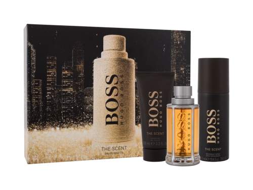 Hugo Boss BOSS The Scent toaletní voda 100 ml + deodorant ve spreji 150 ml + parfémovaný sprchový gel 100 ml