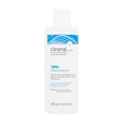 AHAVA Clineral Topic 250 ml hydratační, vyživující a zklidňující sprchový olej unisex