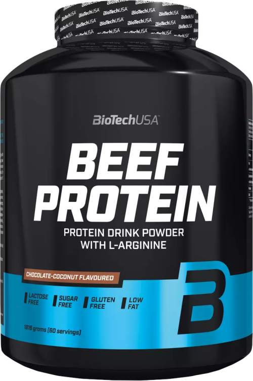 BioTech USA Beef Protein 1816 g skořice-vanilka