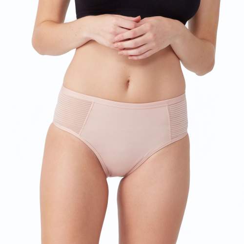 Menstruační kalhotky Love Luna LUXE Midi Putty Pink (LOVE016PP) XL