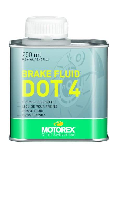 Motorex Brake Fluid Dot 4 250 ml Cyklo-čištění a údržba