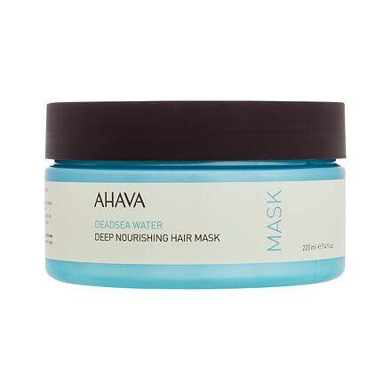 AHAVA Deadsea Water Deep Nourishing Hair Mask 220 ml vyživující a revitalizační maska na vlasy pro ženy