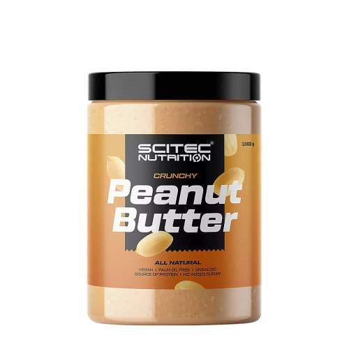 Scitec Nutrition Peanut Butter 1000 g křupavé