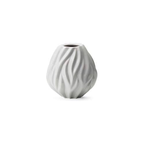 Morso, Porcelánová váza Flame White, 15 cm | bílá