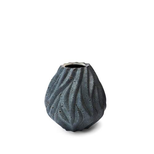 Morso, Porcelánová váza Flame Grey, 15 cm | šedá
