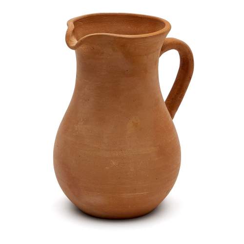 Terakotová váza Kave Home Mercia 24cm