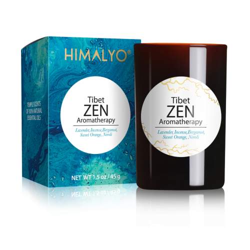 HIMALYO Tibet Zen Aromatherapy svíčka 45 g 45 g