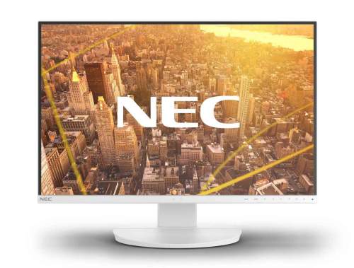 NEC 24" EA241WU - 1920x1200, IPS, W-LED, 300cd, D-sub, DVI, HDMI, DP, USB, Repro, bílý, 60004677