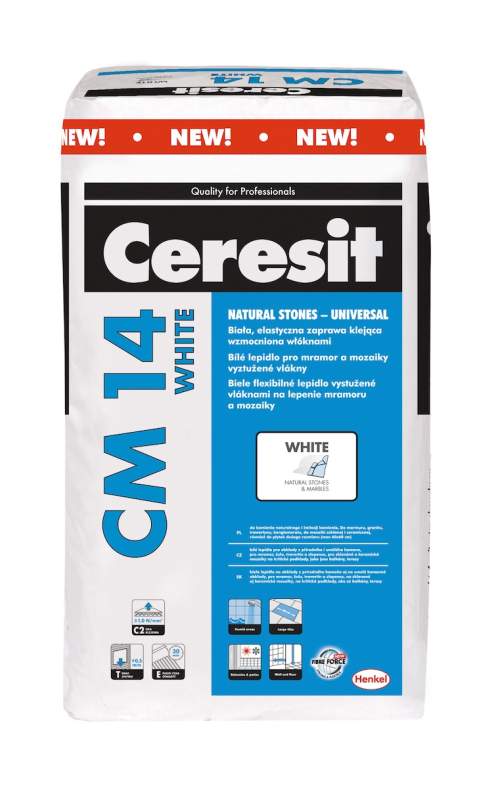 Ceresit Lepidlo CE 14 White bílá 25 kg C2TE CM1425WH
