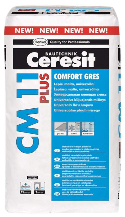 Ceresit Lepidlo cementové C1T CM 11 Plus 25 kg
