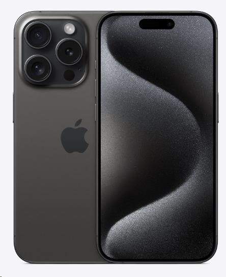 Apple iPhone 15 Pro, 1TB, Black Titanium MTVC3SX/A