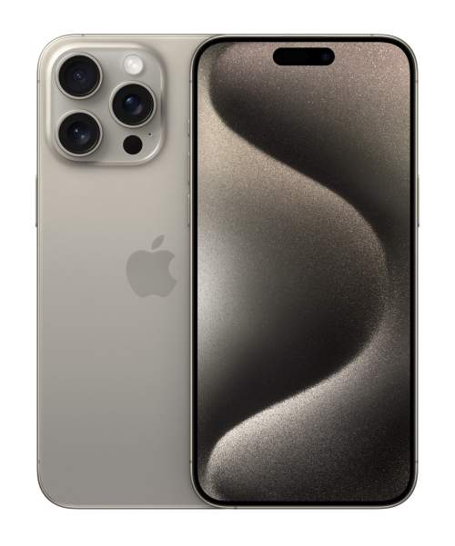 Apple iPhone 15 Pro Max, 512GB, Natural Titanium MU7E3SX/A