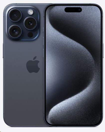 Apple iPhone 15 Pro, 256GB, Blue Titanium MTV63SX/A