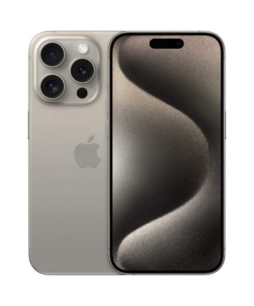 Apple iPhone 15 Pro, 128GB, Natural Titanium MTUX3SX/A
