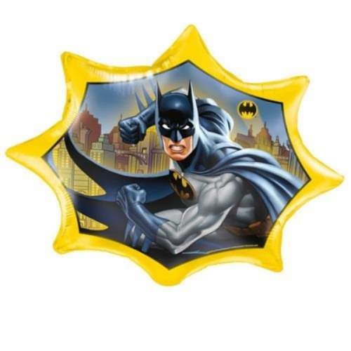 Unique Foliový balonek hvězda Batman 71 cm