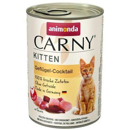 Animonda Carny Kitten drůbeží koktejl 12 × 400 g
