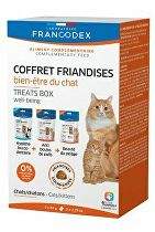 Francodex pochoutka box Well-being pro kočky 3x65g