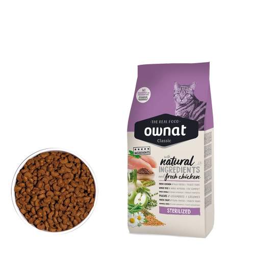 Ownat Cat Classic Sterilizied 1,5 kg