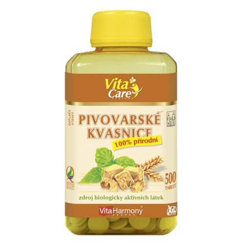 VitaHarmony Pivovarské kvasnice 500 Tablet