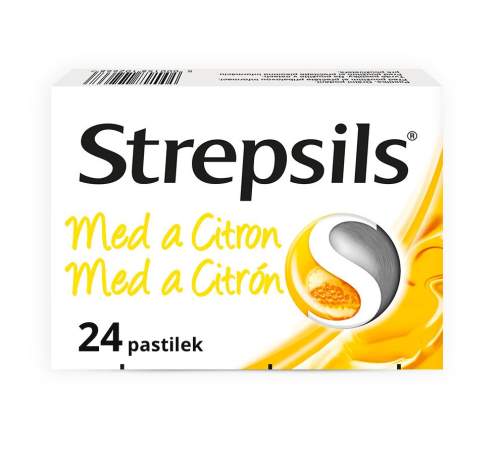 STREPSILS Med a citron 0,6 mg 24 pastilek