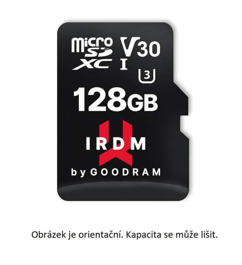 GOODRAM microSDXC karta 64GB IRDM UHS-I Class 10 U3 V30 + Adapter