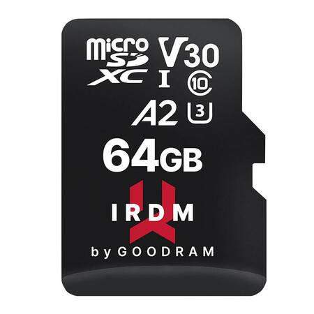 Goodram IRDM MicroSDXC 64 GB Class IR-M2AA-0640R12
