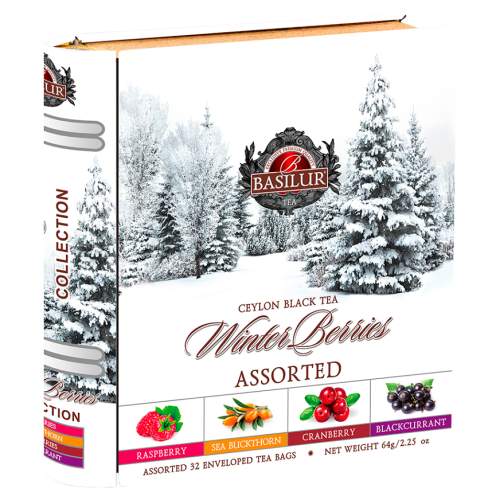 Čaj Basilur Book Winter Berries Assorted 32x2g