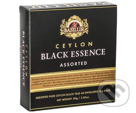 BASILUR Black Essence Assorted 40ks - Bio - Racio