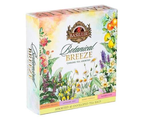 BASILUR Botanical Breeze Cooling Teas 40 sáčků