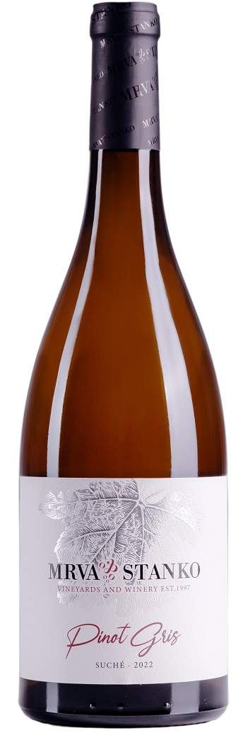 Mrva & Stanko  Pinot Gris, Čachtice  bílé víno  0,75